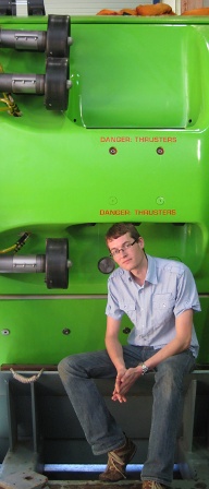 Nic Bingham with Deepsea Challenger